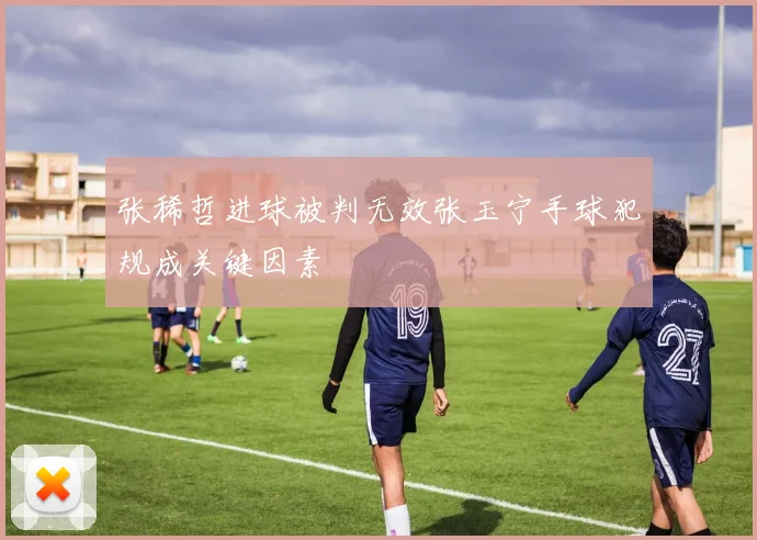 张稀哲进球被判无效张玉宁手球犯规成关键因素